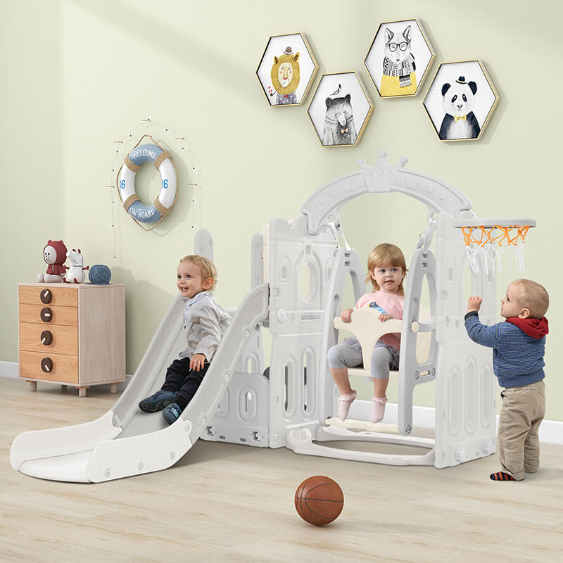 Freestanding Playground Toddler Climber Slide