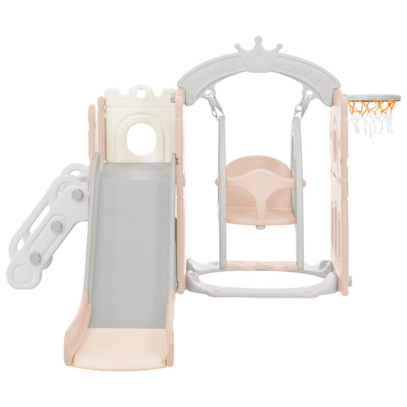 Kids Playground Climber Slide Swing Playset