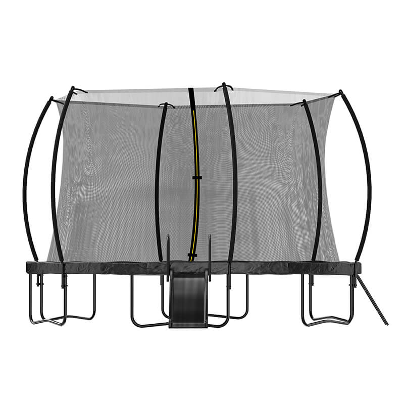 Black Outdoor Enclosure Net Pumpkin Trampoline