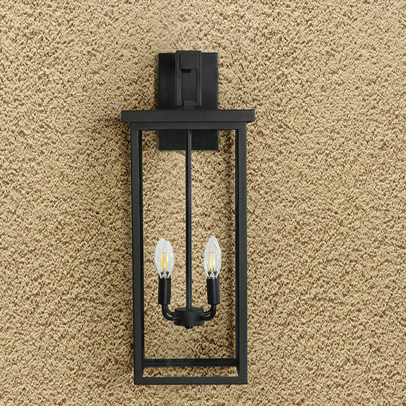 Candle Style 4-Light Outdoor Wall Light