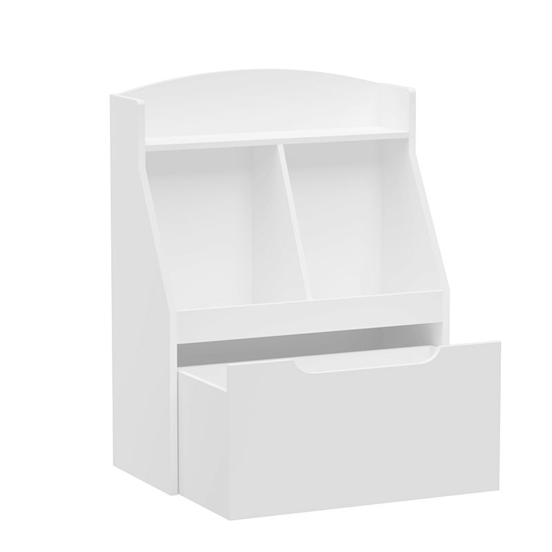 children's book organizer with shelf