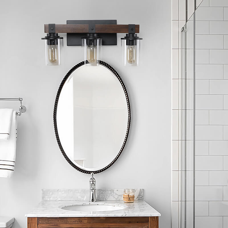 3-Lights Farmhouse Bathroom Vanity Light Fixture