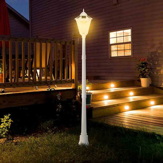 Waterproof Aluminum Solar Outdoor Post Light