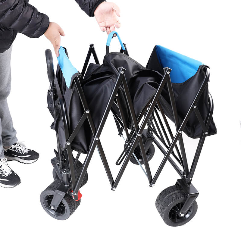 Large Extender Folding Wagon Garden Cart