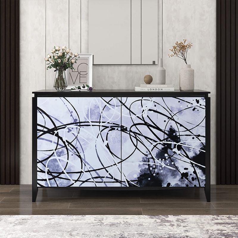 Modern Sideboard Buffet Storage Cabinet