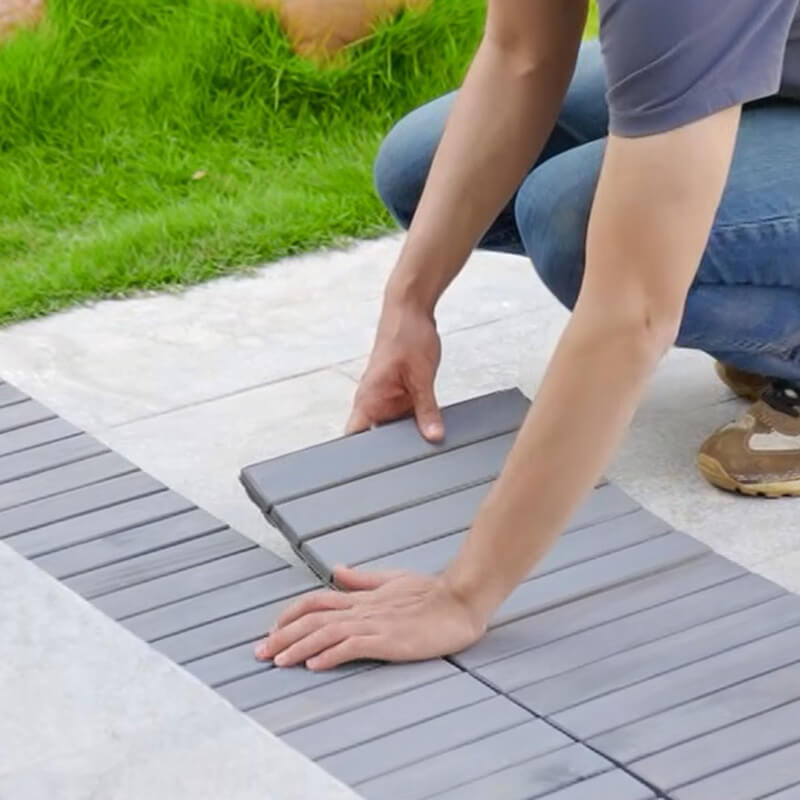 Deck Tiles - Striped Pattern