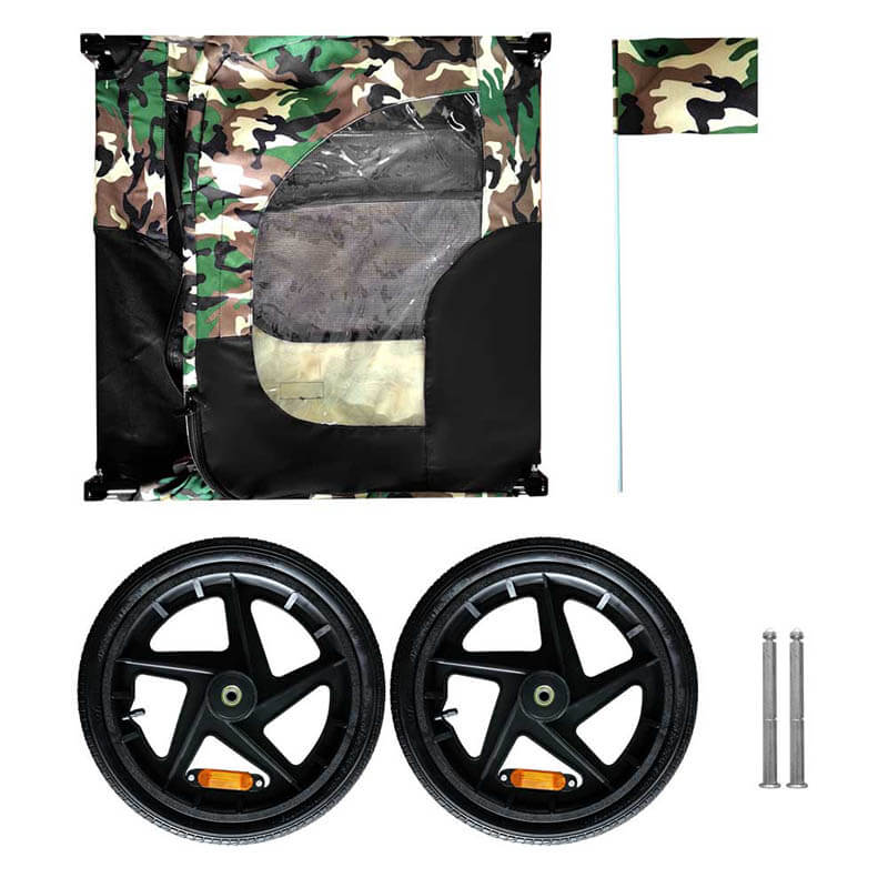 Camouflage Foldable Dog Pet Stroller