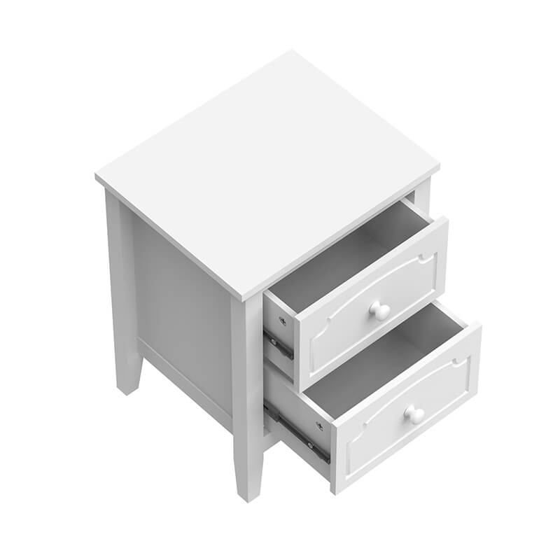 2 drawer bedside table