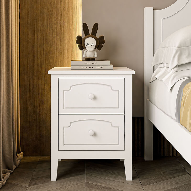 2 drawer bedside table