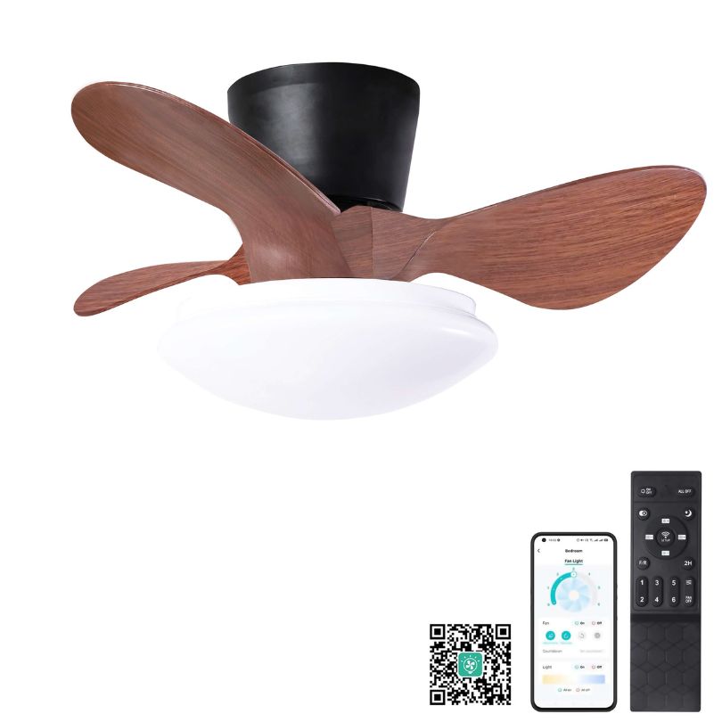 sleek fan with remote control