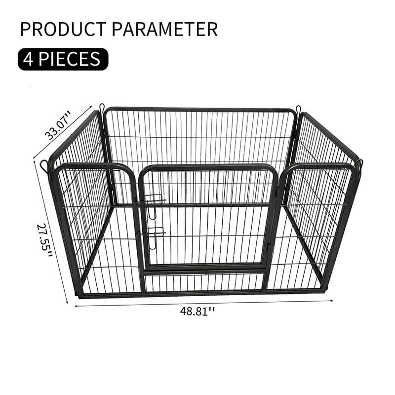 28" Medium/Small Dog Playpen Designed for Camping - 4 Panels