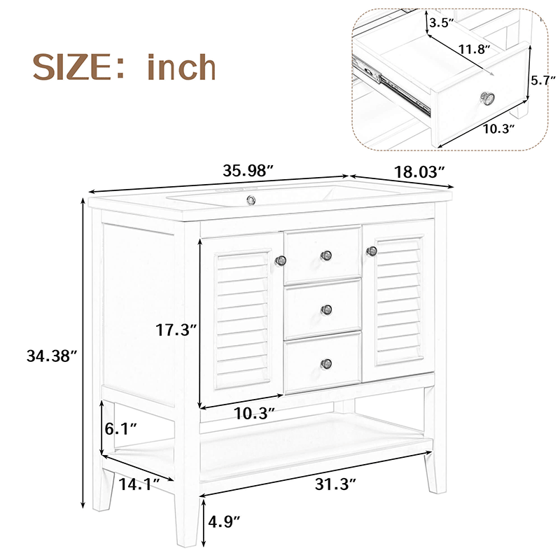 wooden bathroom furniture