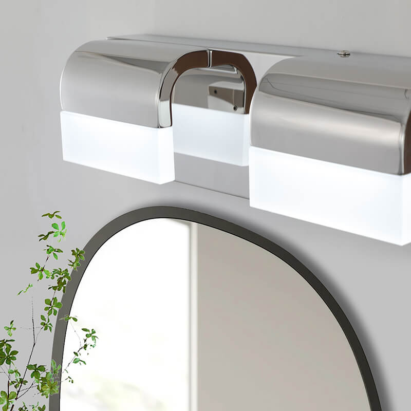 30" Modern 4-Light Chrome Bathroom Vanity LED Light