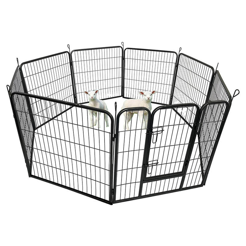 32" Medium/Small Dog Playpen Designed for Camping - 8 Panels