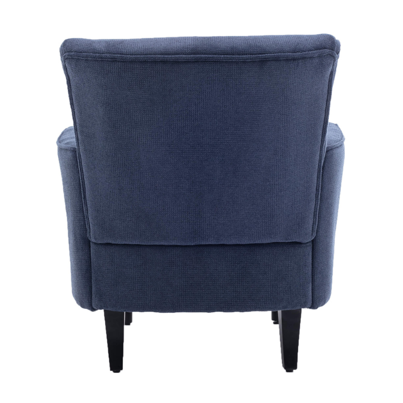 32" Blue Accent Armchair 