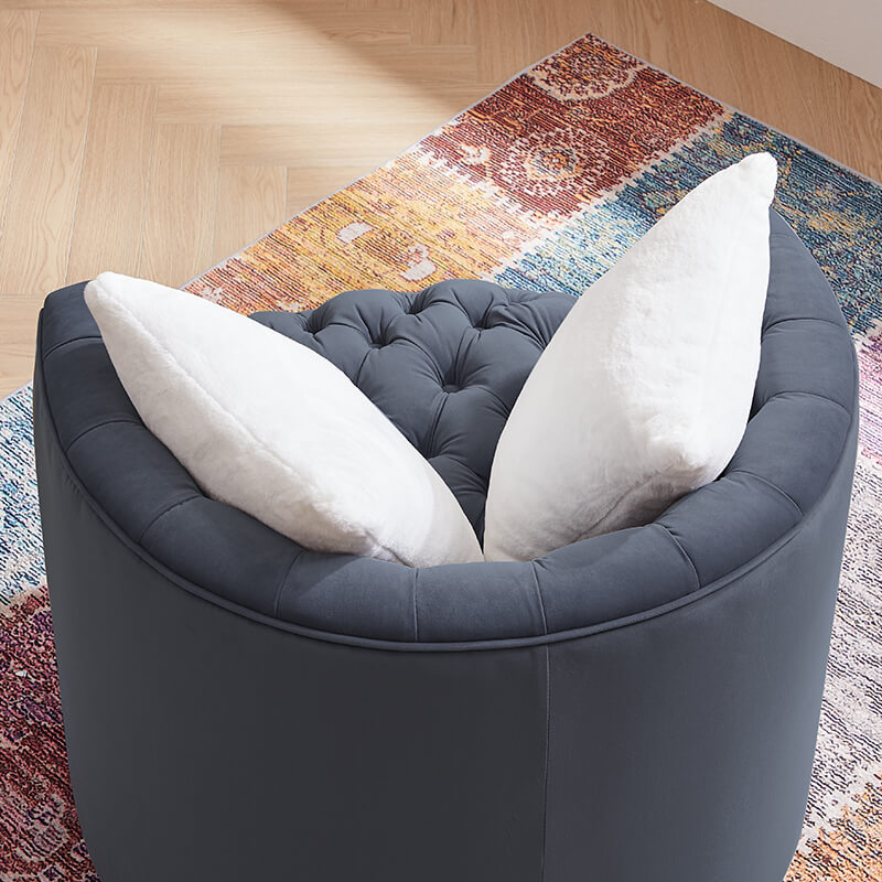 rotating accent sofa