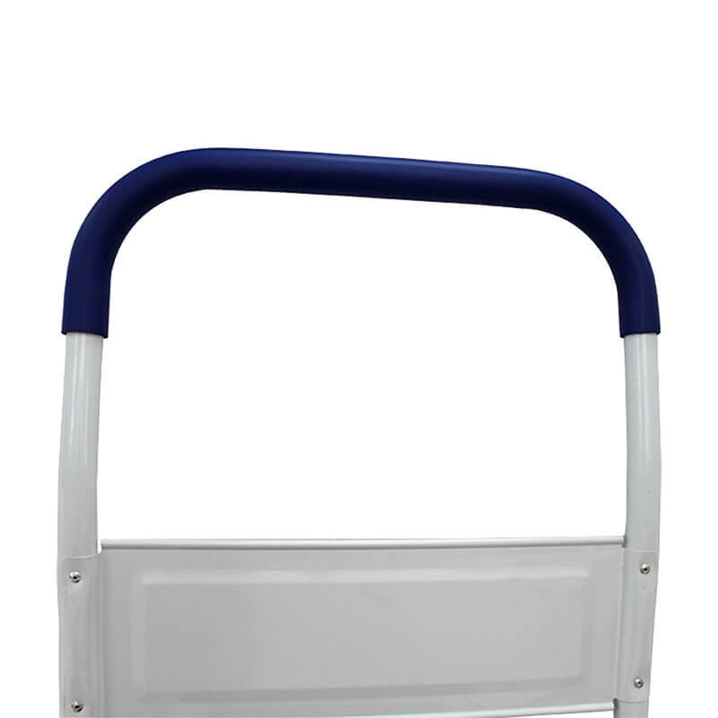 330lbs Capacity Blue Dolly Folding Push Hand Flatbed Rolling Cart