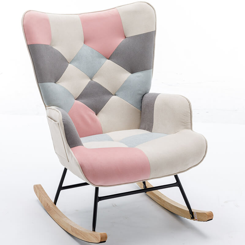 Patchwork Rocking Chair