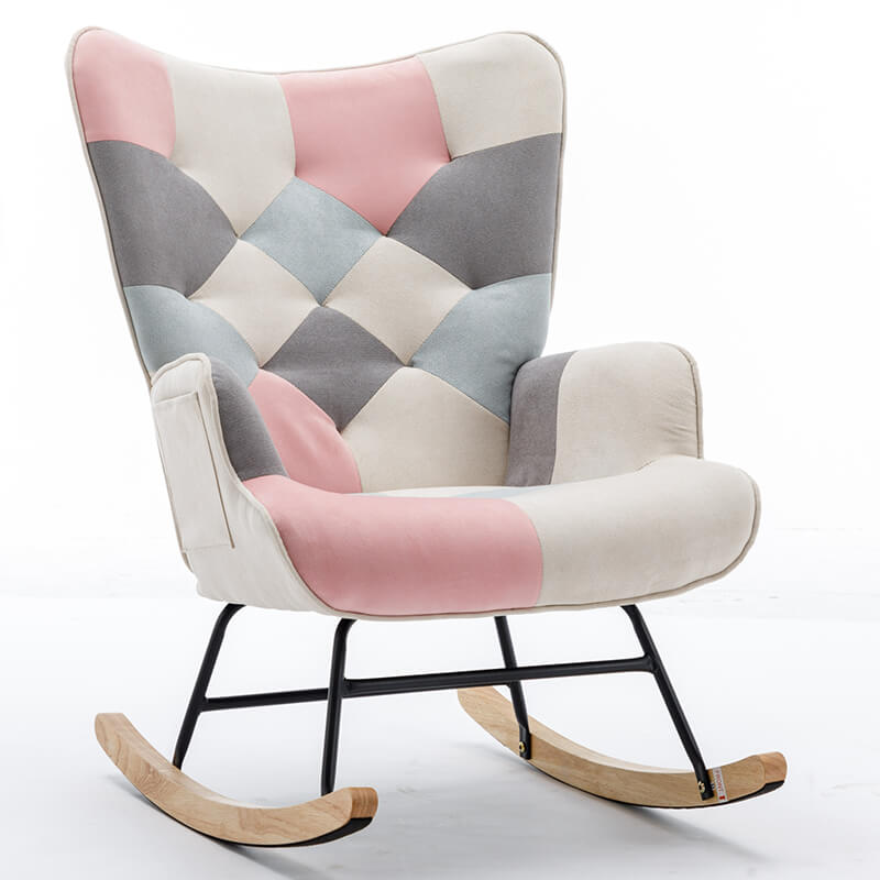 Patchwork Rocking Chair