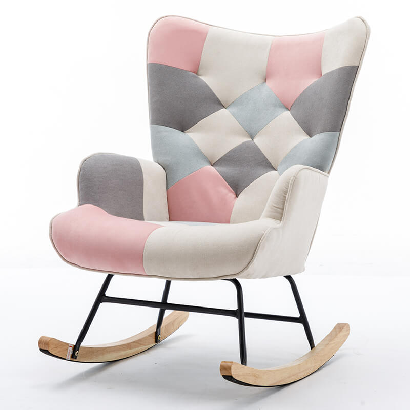 Patchwork Rocking Chair