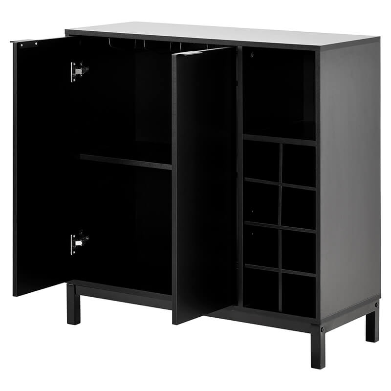 black sideboard cabinet