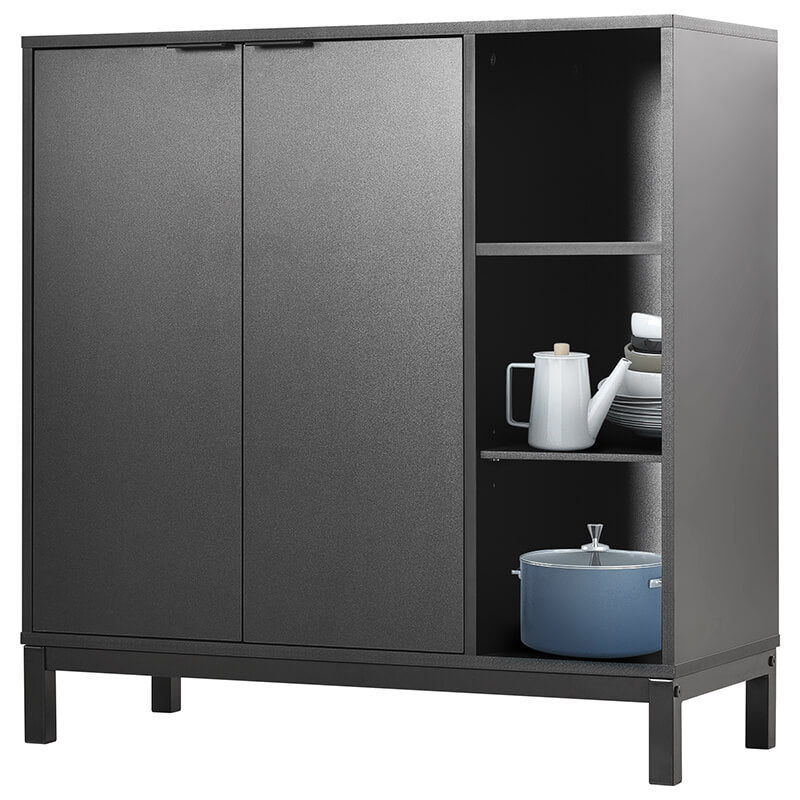 black sideboard cabinet