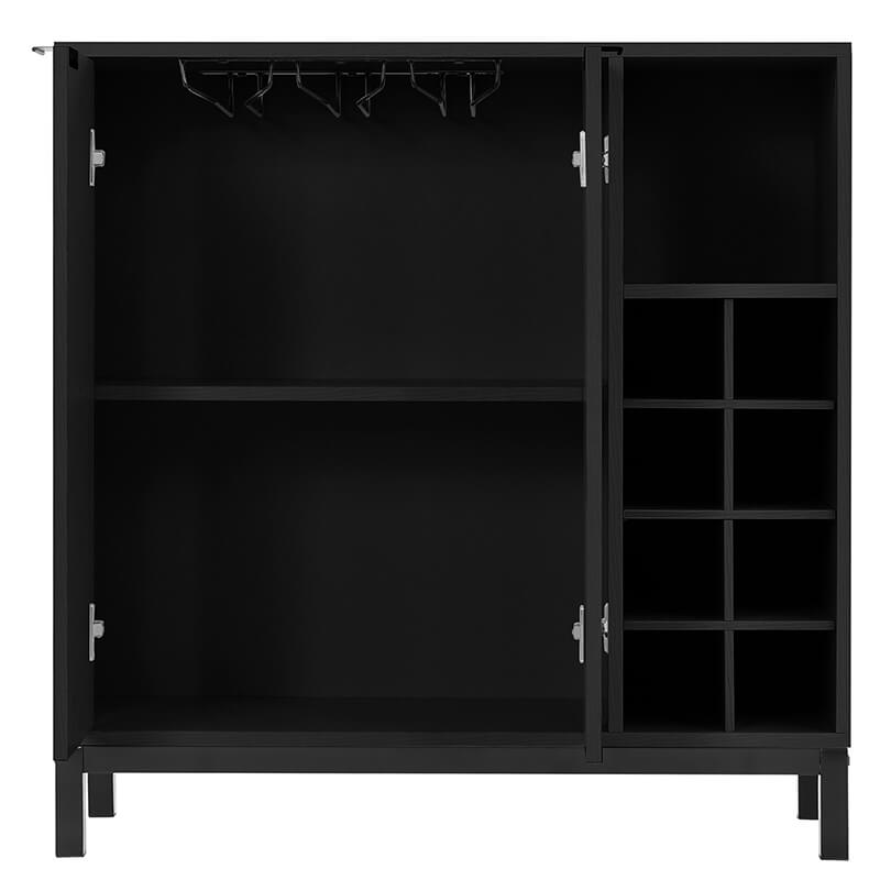 black sideboard cabinet