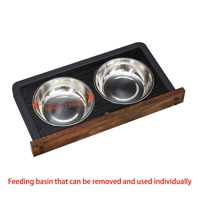 Feeding basin that can be removed and used