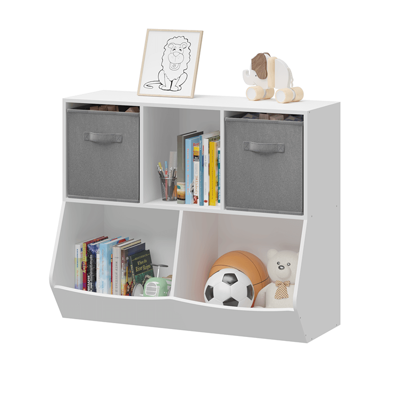 Gray Toy storage 