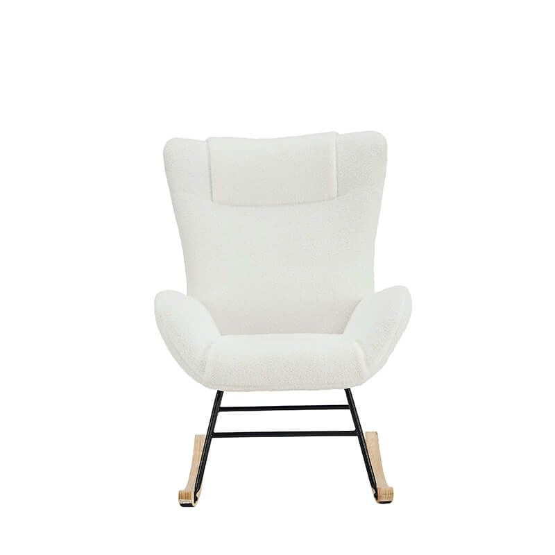 36.5" Modern Nursery Rocking Chair