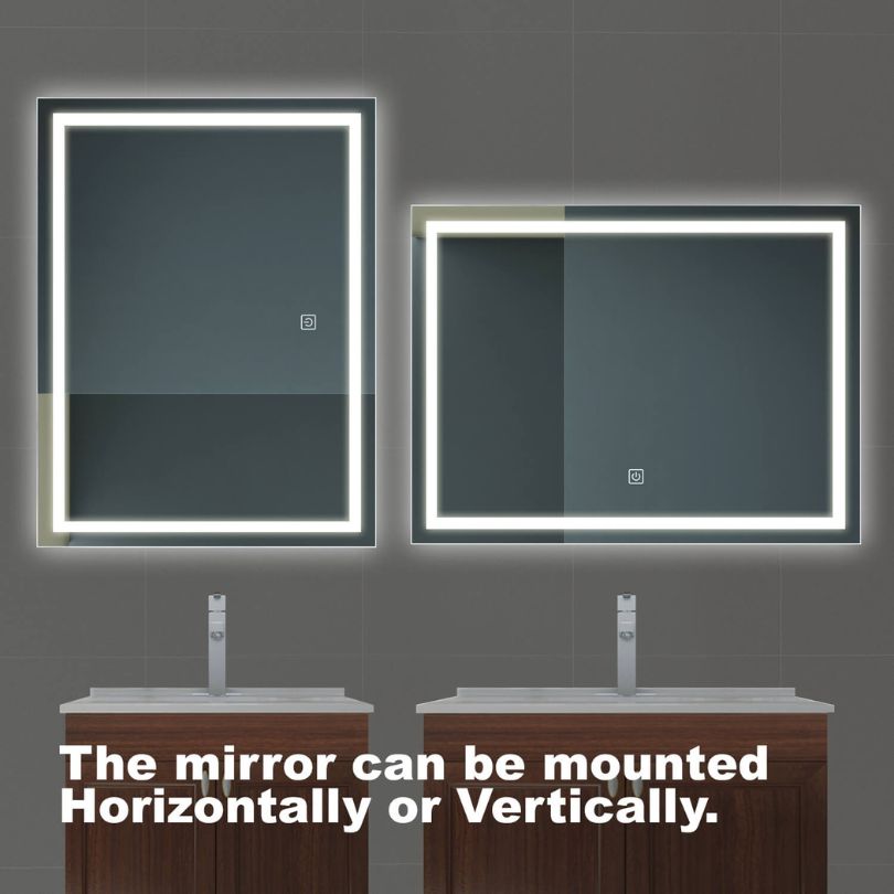 mirror with lighting