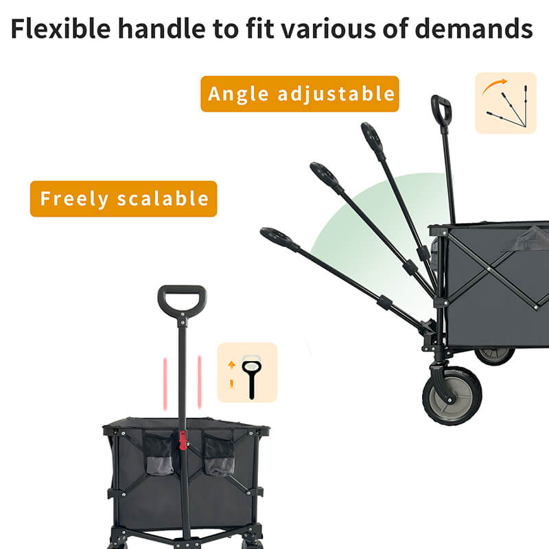 Flexible handles to fit various demands 