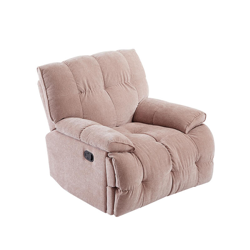 38" Pink Recliner Chair