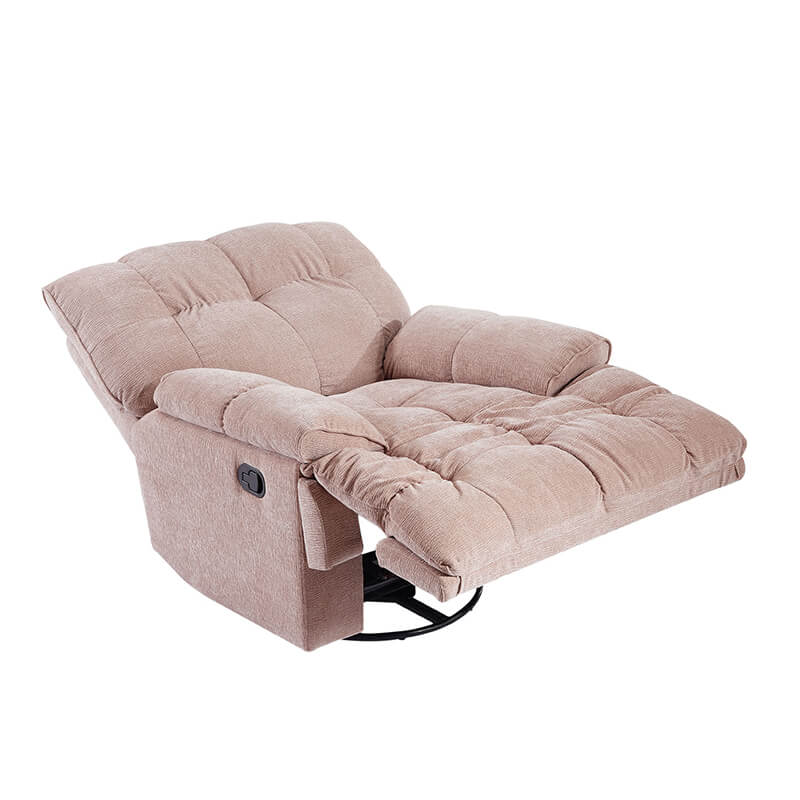 38" Pink Recliner Chair