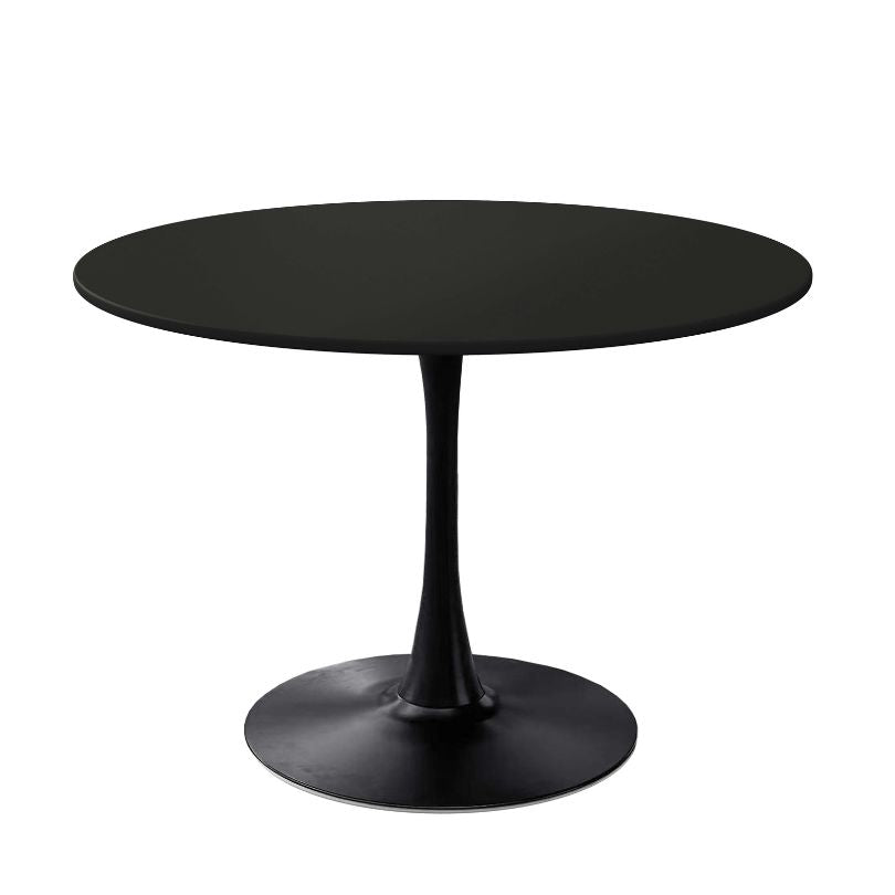 black table in a white background 