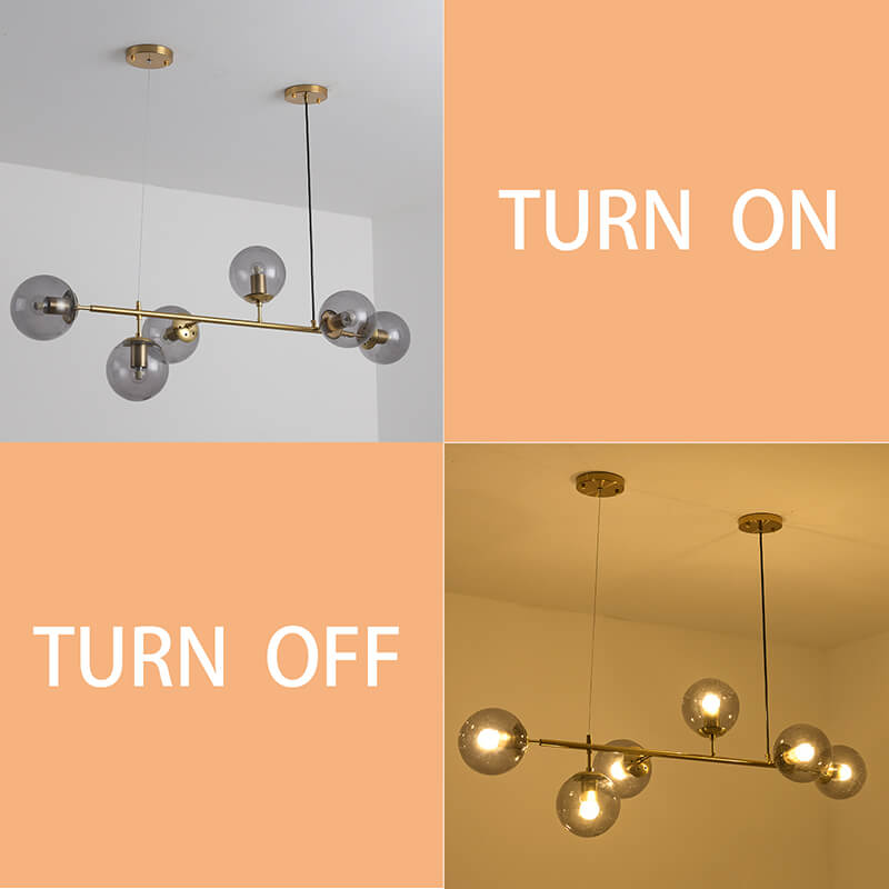 pendant lamp on and Off