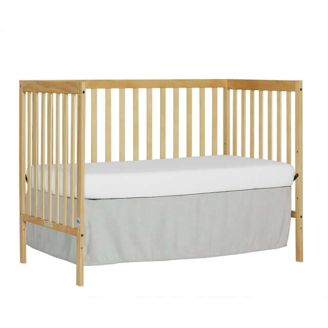 5-in-1 Natural Convertible Baby Crib - 53"L