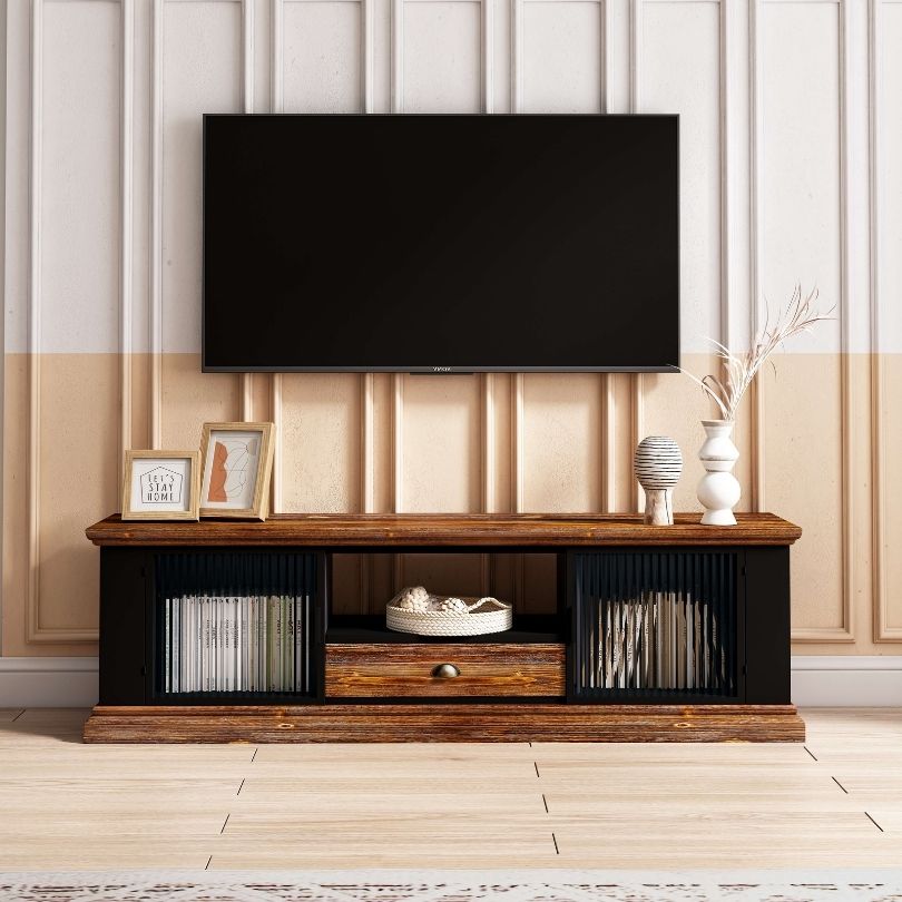 contemporary 60" media stand for living room