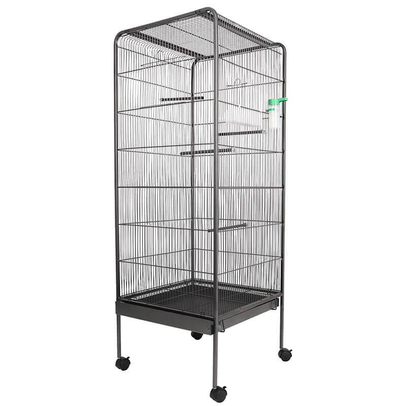 57.48" Bird Cage with Rolling Stand