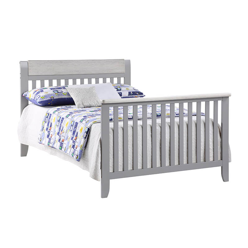 weathered granite toddler bed frame