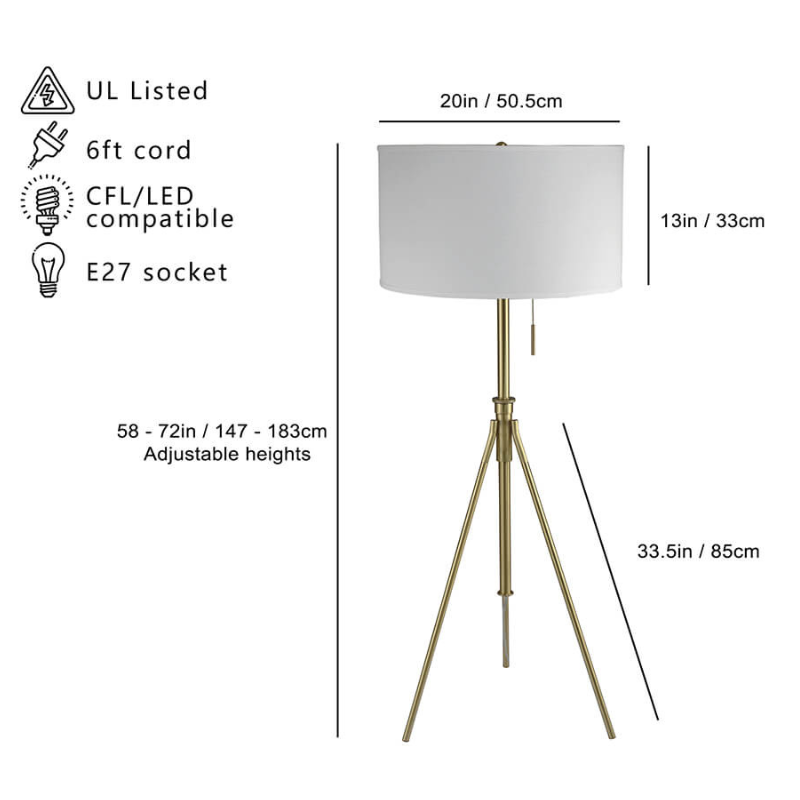 Tripod Floor Lamp