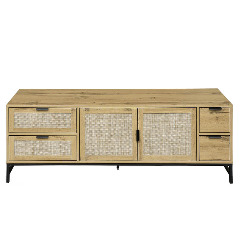 59" Rattan TV Stand 