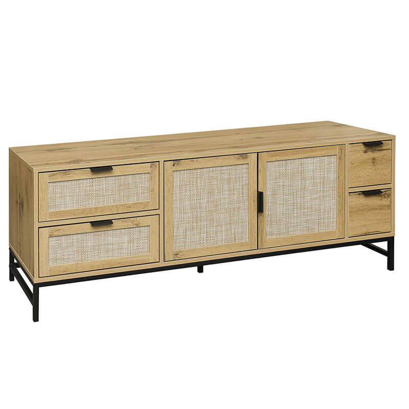 59" Rattan TV Stand 