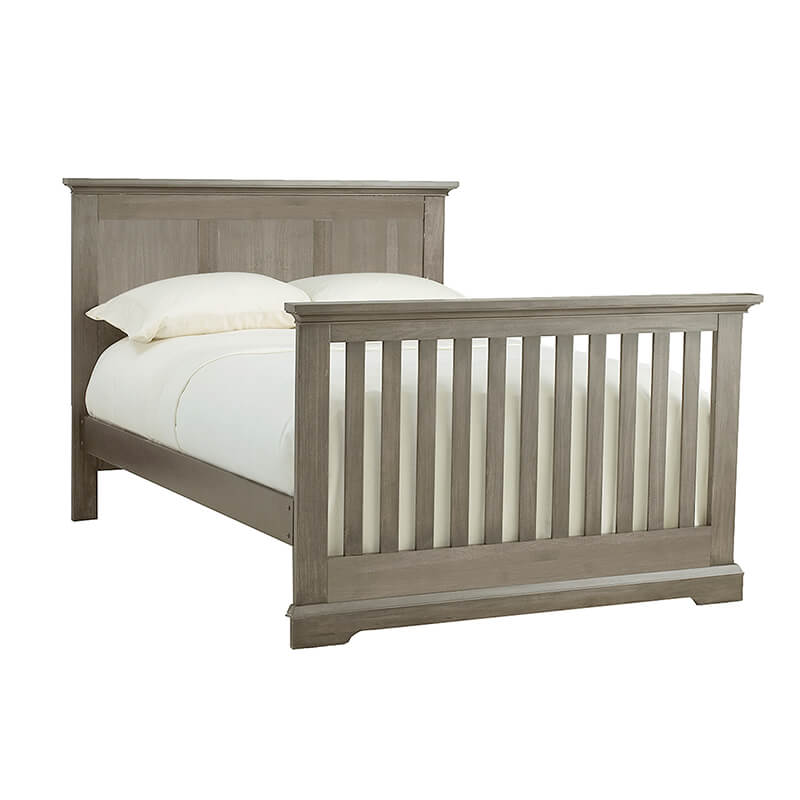 60.75" Convertible Crib in Ash Gray - 4-in-1 Bed