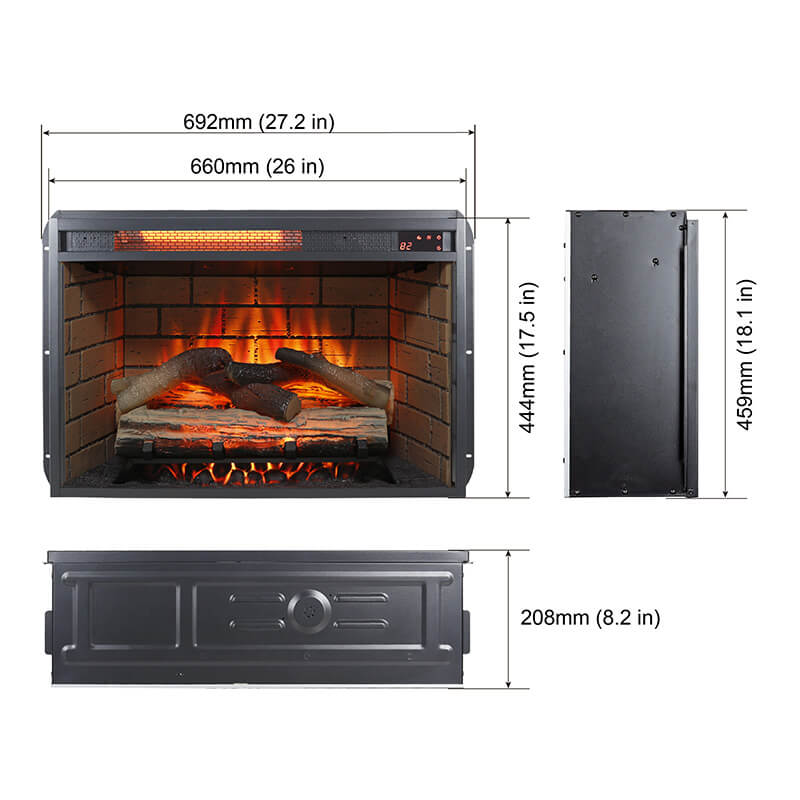 Fireplace TV Stand