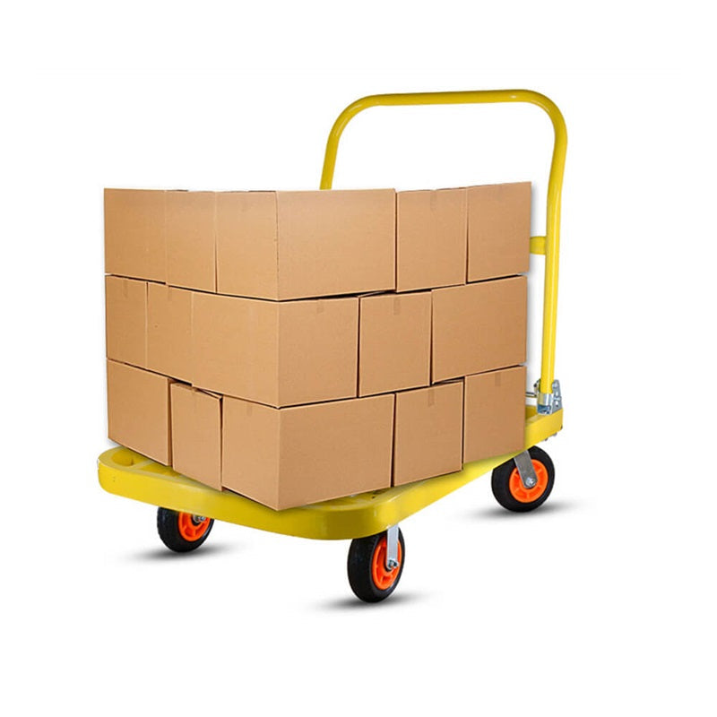 660lbs Load Capacity Foldable Hand Truck Push Cart Trolley