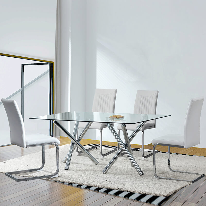 Glass Dining Table 