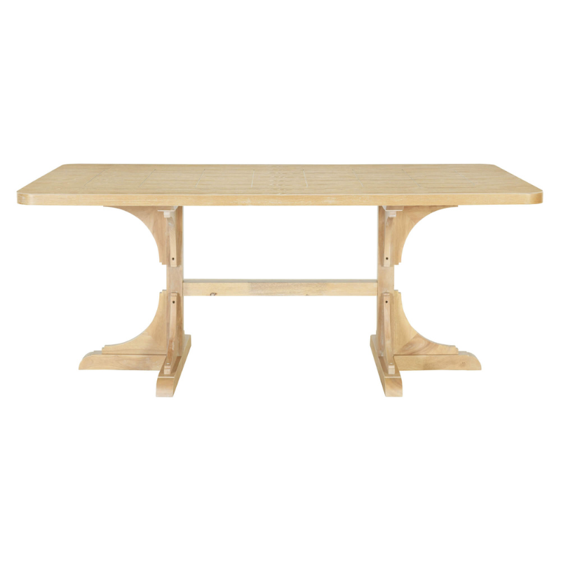 Wooden Rectangular Dining Table 