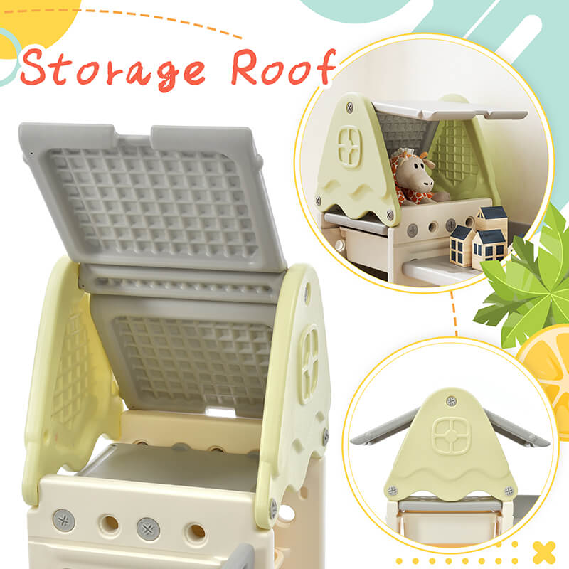 Storage Roof accessible for storage