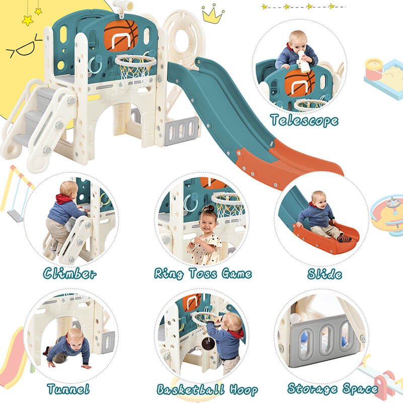 7 in 1 playset features